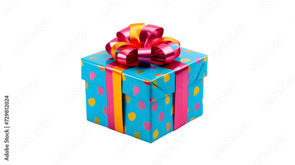 Obraz premium Gift box on white background