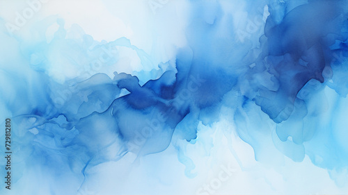  blue water color abstract background.