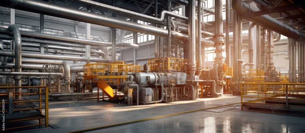 industrial factory pipes industrial factory pipes