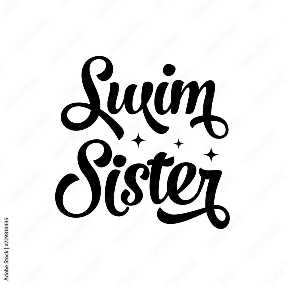 Fototapeta premium Swim Svg, Swim Mom Svg, Swim lover family, Swimming Svg, Swimming shirt, mom svg, dad svg, Family day svg, mother's day svg, father's day svg, poster design, mug design, quotes, typography design,