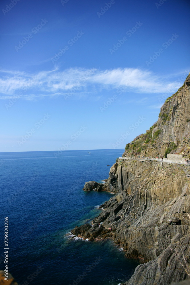 Beautiful village in Cinque Terre, Vernazza, La Spezia