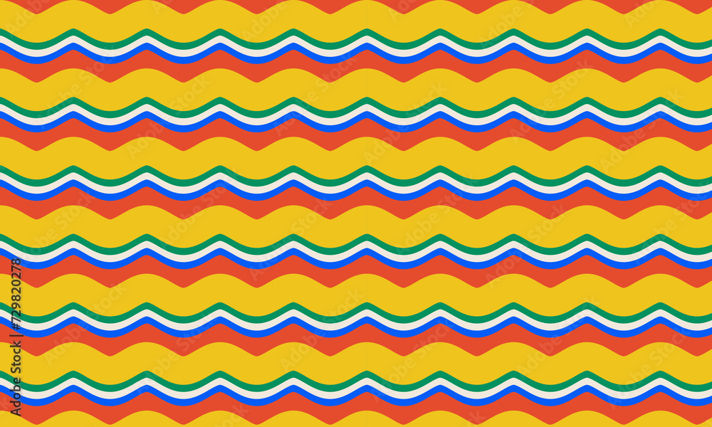 Retro line groovy patter free vector Retro line groovy patter free vector