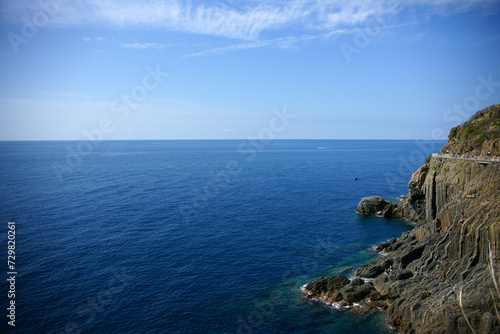 Beautiful village in Cinque Terre, Vernazza, La Spezia