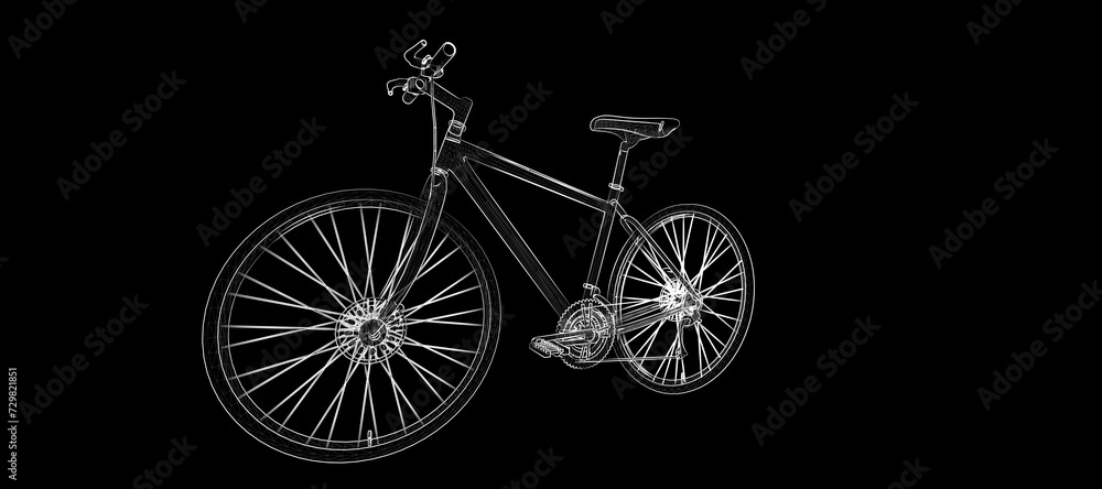 Bike hand drawing and sketch black and white. Bike hand drawing and sketch black and white.