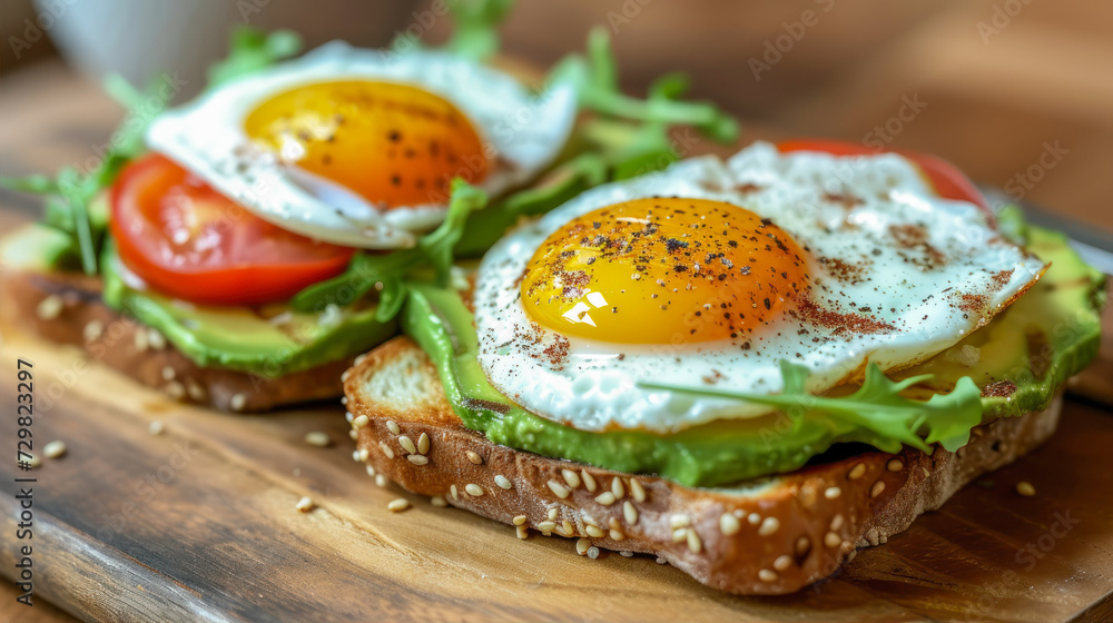 Avocado and egg sandwich
Avocado and egg sandwich