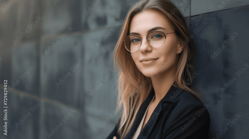 Confident Businesswoman - Professional Elegance Confident Businesswoman - Professional Elegance