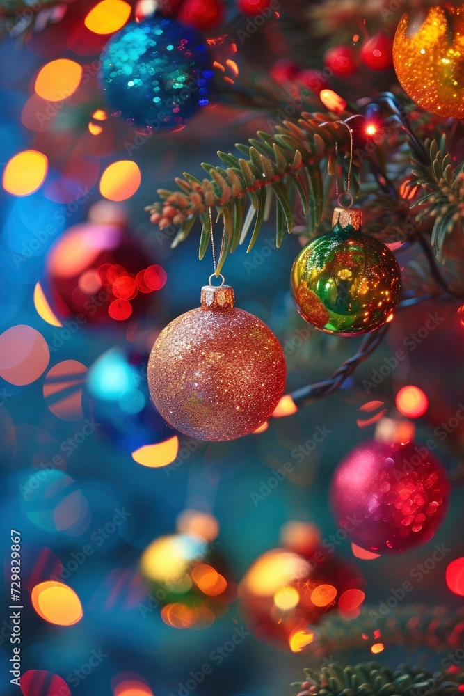 Obraz premium Festive background for greetings, template for a card, blank space for text, colorful, bright