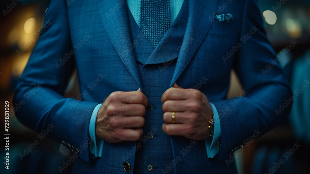 Power suit tailored to perfection.