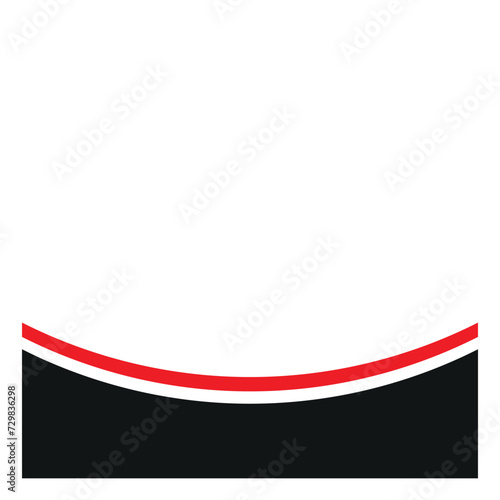 Indonesia Flag Footer photo