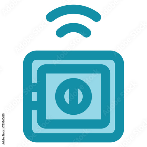 safebox icon for illustration
