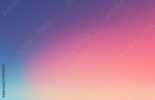 Subtle color transition. Dithering. Pastel, faded palette. Salmon, blue, pink, indigo gradient. Colour array. Banner, web design, template. Space for text, backdrop. Subtle tonal transition. Lilac