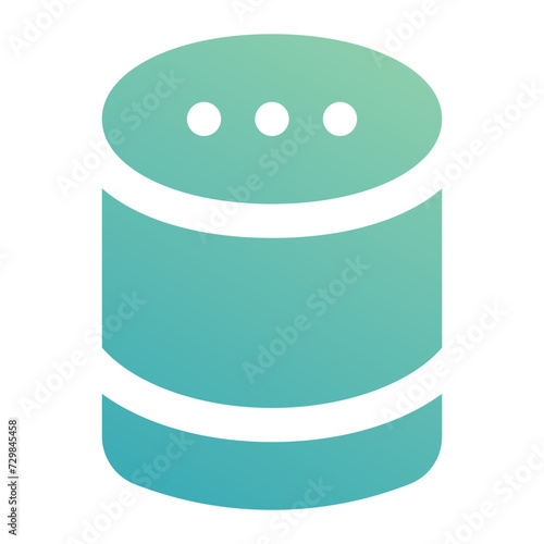 voice assistant icon for illustration