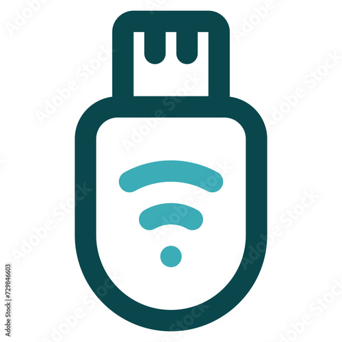 modem icon for illustration