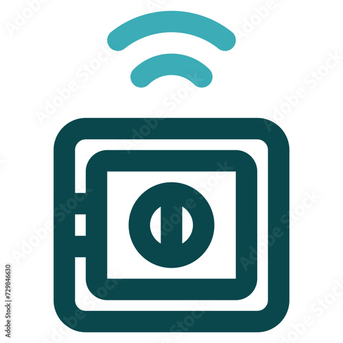 safebox icon for illustration
