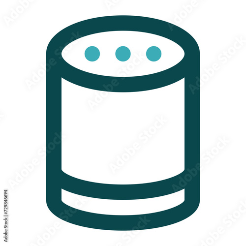 voice assistant icon for illustration