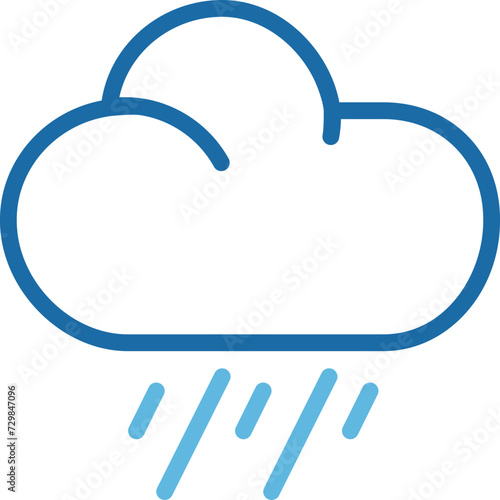 Weather Heavy Rain Icon