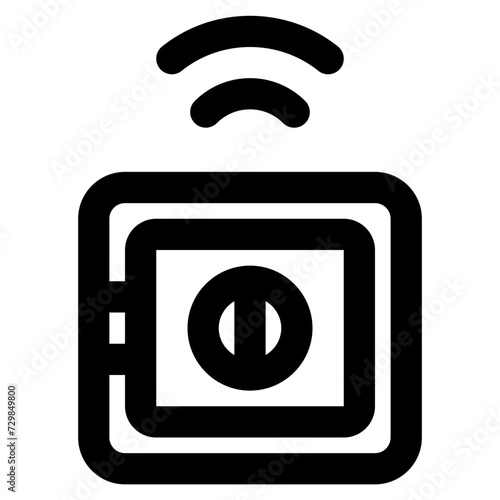 safebox icon for illustration