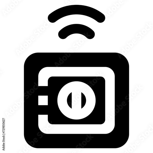 safebox icon for illustration