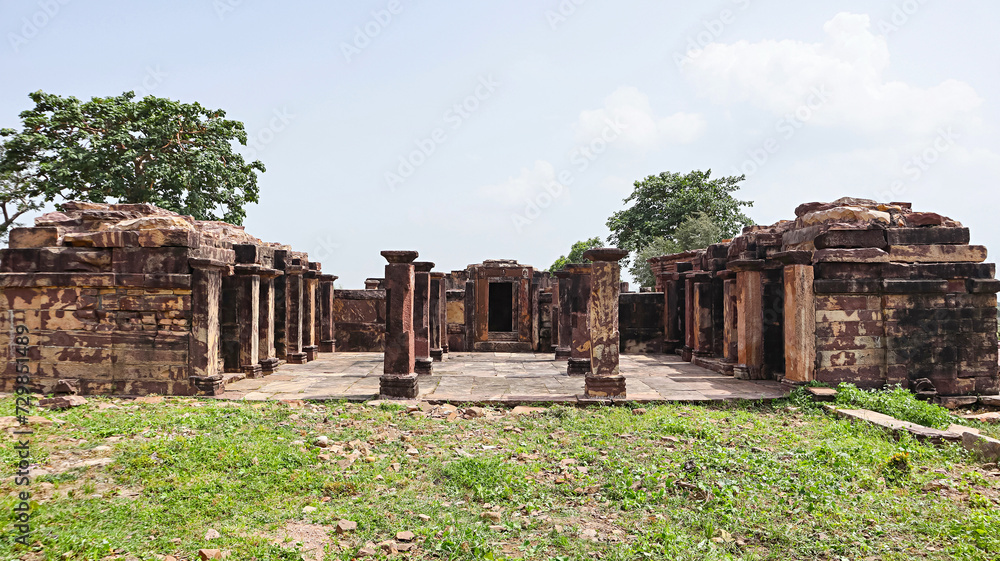 View of Ruined Jain Temple of Peenjana, Baran, Rajasthan, India. View of Ruined Jain Temple of Peenjana, Baran, Rajasthan, India.