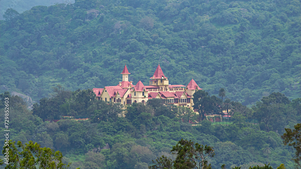 Old School Building in the Hills of Mount Abu, Rajasthan, India. Old School Building in the Hills of Mount Abu, Rajasthan, India.