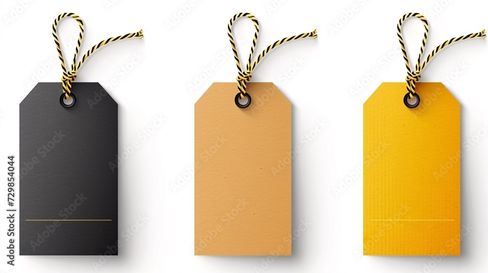 Blank cost labels. Golden value labels png. Format of value labels tags
