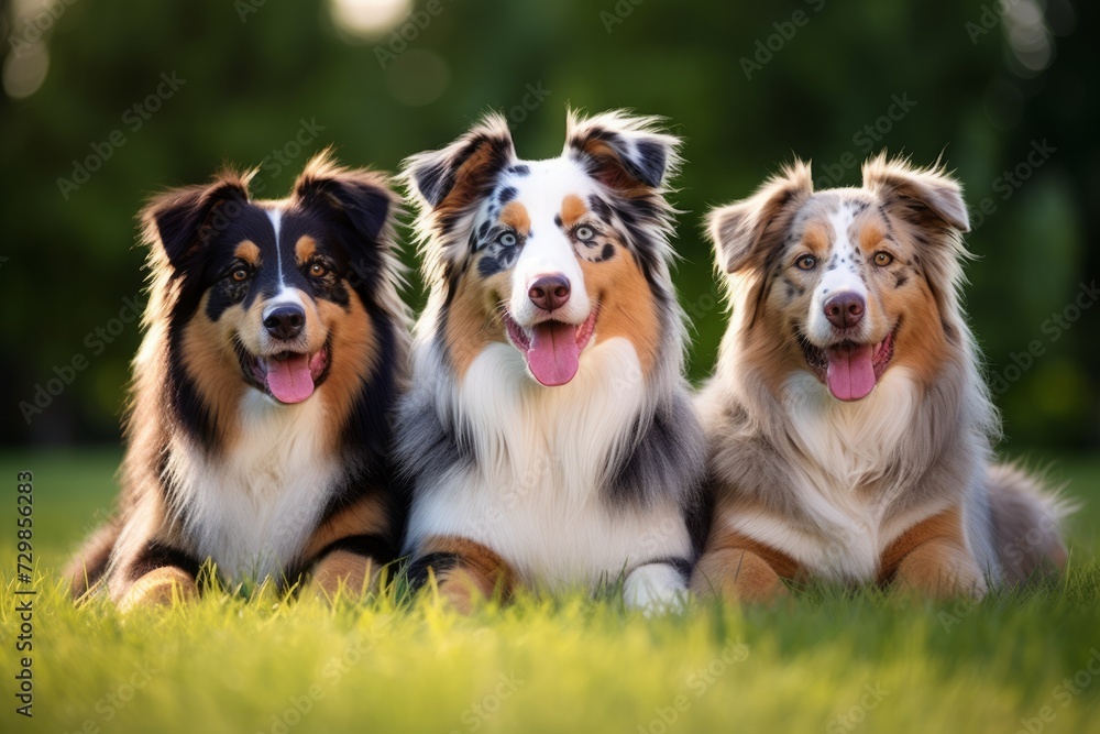 Aussie, the Australian Shepherd. a breed of dog. an adult pet. Aussie, the Australian Shepherd. a breed of dog. an adult pet.