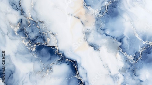 Serene Marble Harmony, A Classic Blue and White Marble Pattern, Elegantly Blending Timeless Beauty and Modern Sophistication.