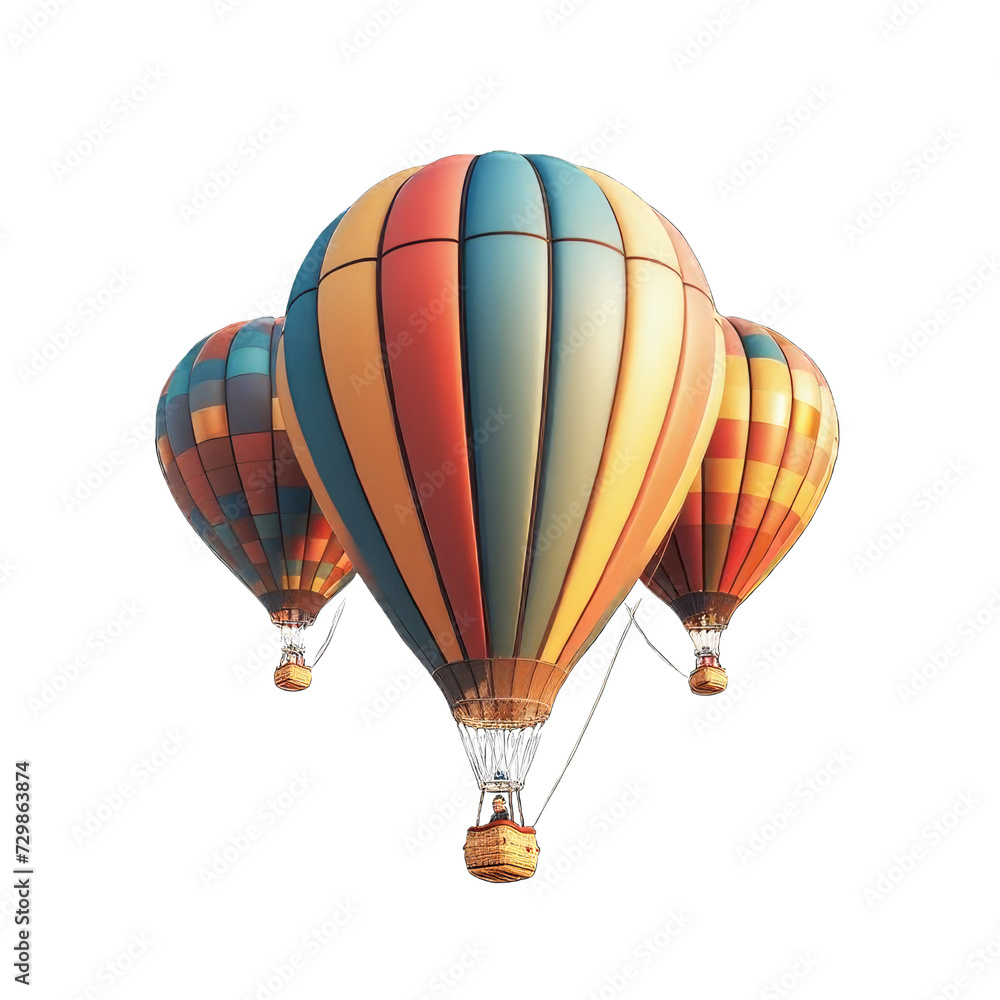 Fototapeta premium Sky-Hot-Air-Balloons-0.png