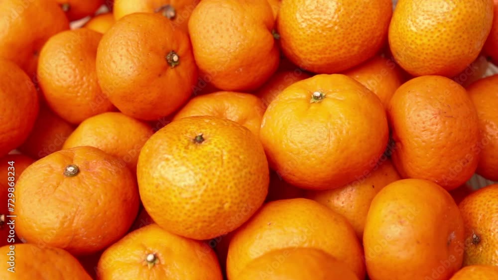Fresh mandarin oranges fruit or tangerine in bucket Fresh mandarin oranges fruit or tangerine in bucket