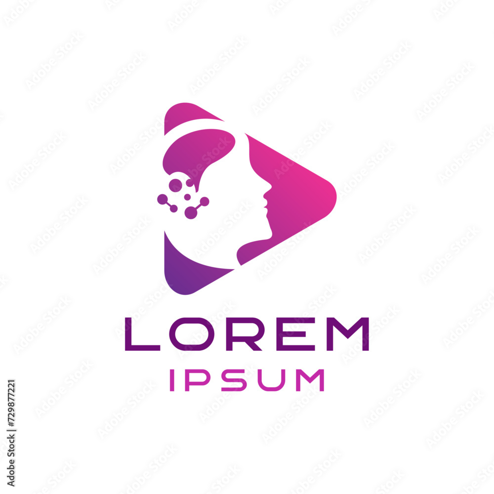 Human Digital Movie Logo Template Human Digital Movie Logo Template
