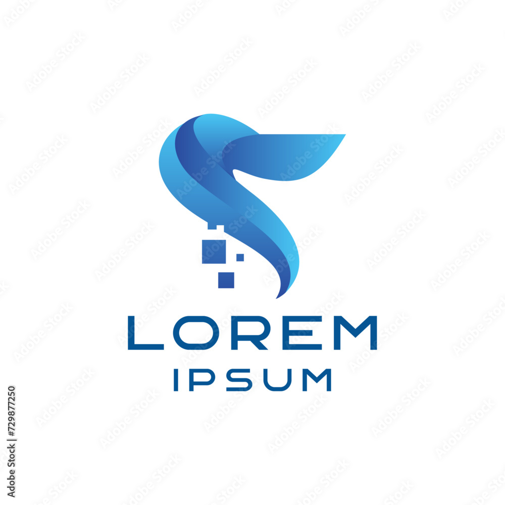 Pelican Digital Logo Template Pelican Digital Logo Template