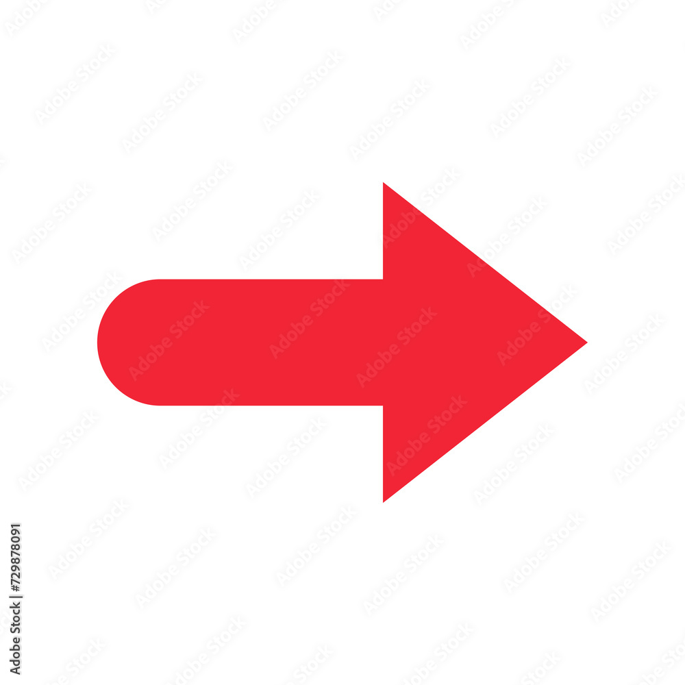 Red arrows sign symbol with transparent background Red arrows sign symbol with transparent background