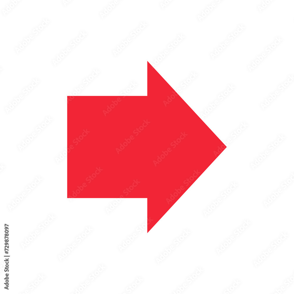 Red arrows sign symbol with transparent background Red arrows sign symbol with transparent background
