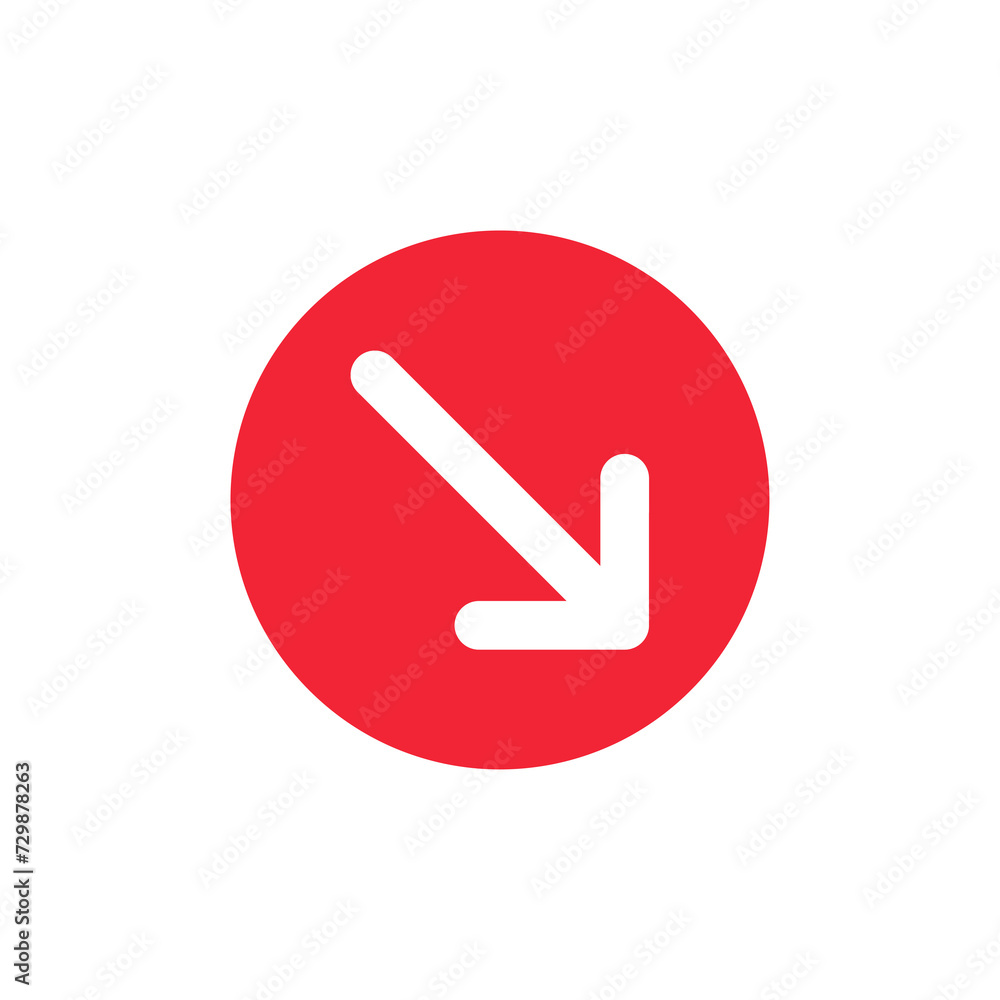 Red arrows sign symbol with transparent background Red arrows sign symbol with transparent background