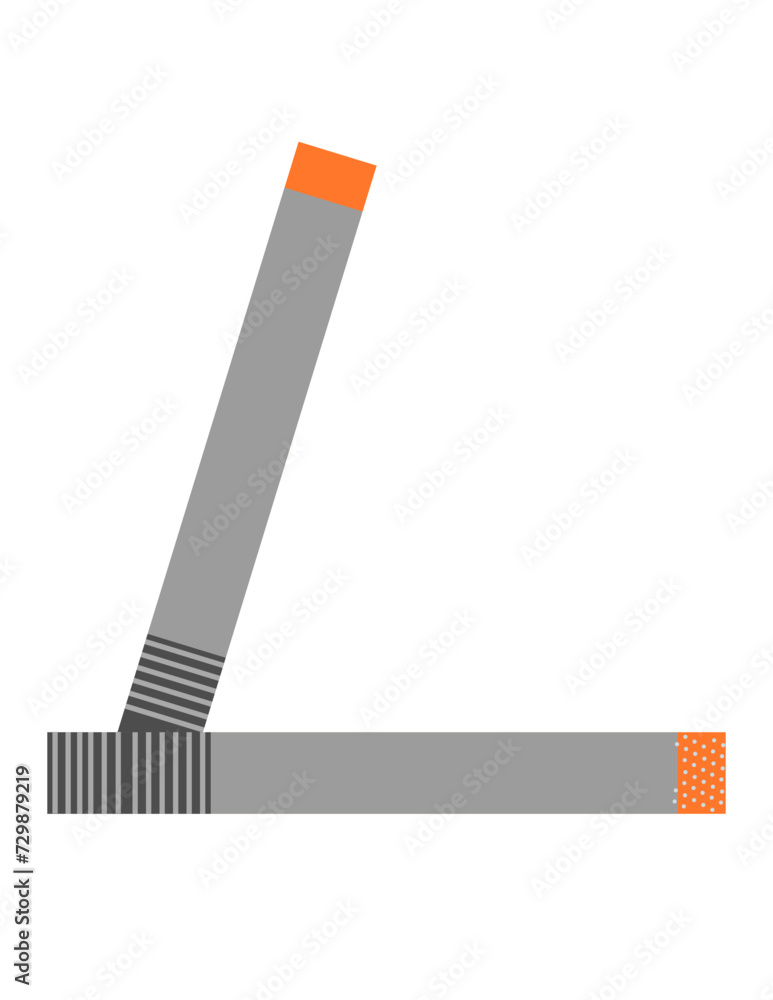 isolated vector design cigarette isolated vector design cigarette