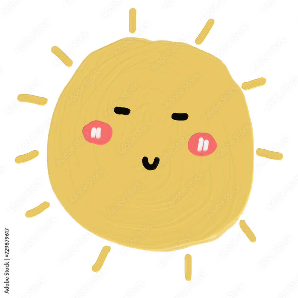 Obraz premium sun and moon