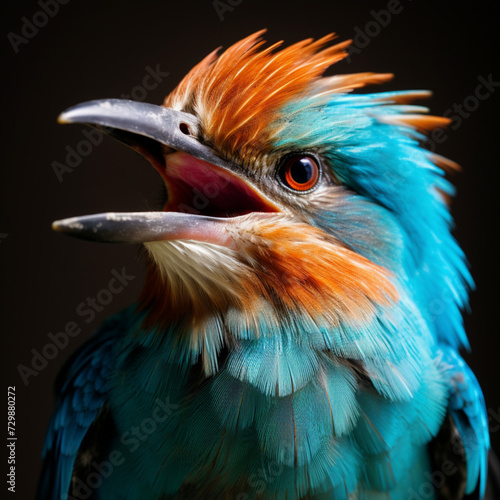 A bird beak is used for nesting by kingfishers. AI-produced picture   © shamim