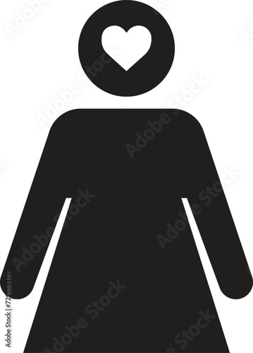 Healthy weight and obese people icon set. Man, woman and children, overweight family problem. Simple flat vector symbols.