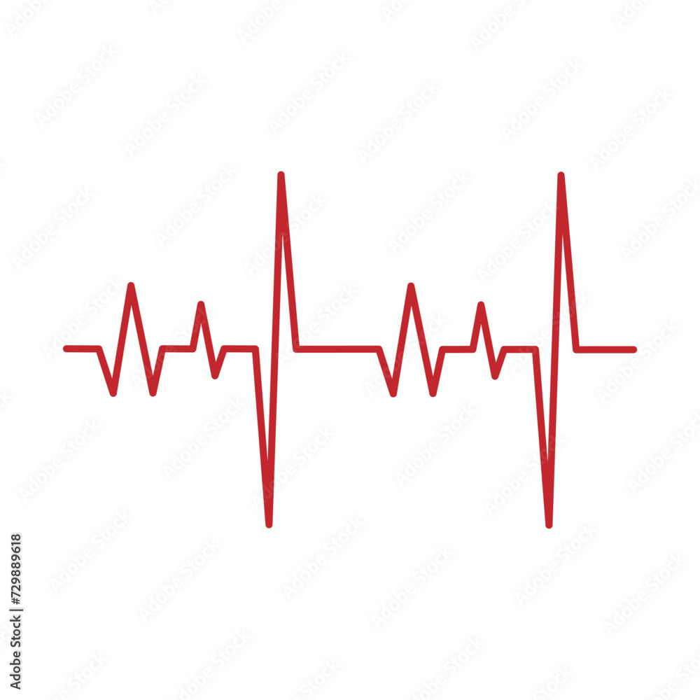 Heartbeat pulse line vector health medical concept for graphic design, logo, web site, social media, mobile app, ui illustration Heartbeat pulse line vector health medical concept for graphic design, logo, web site, social media, mobile app, ui illustration