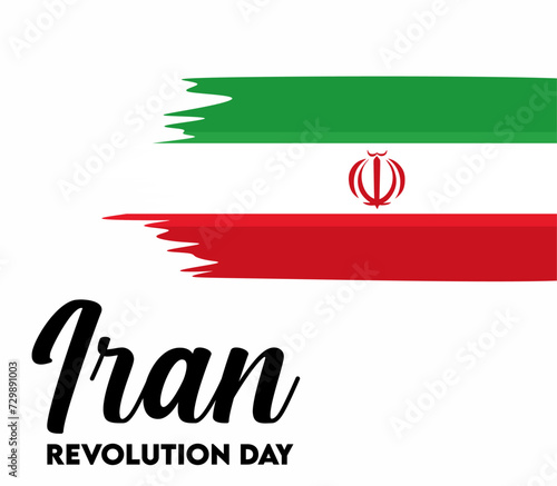 celebrate islamic revolution day iran photo