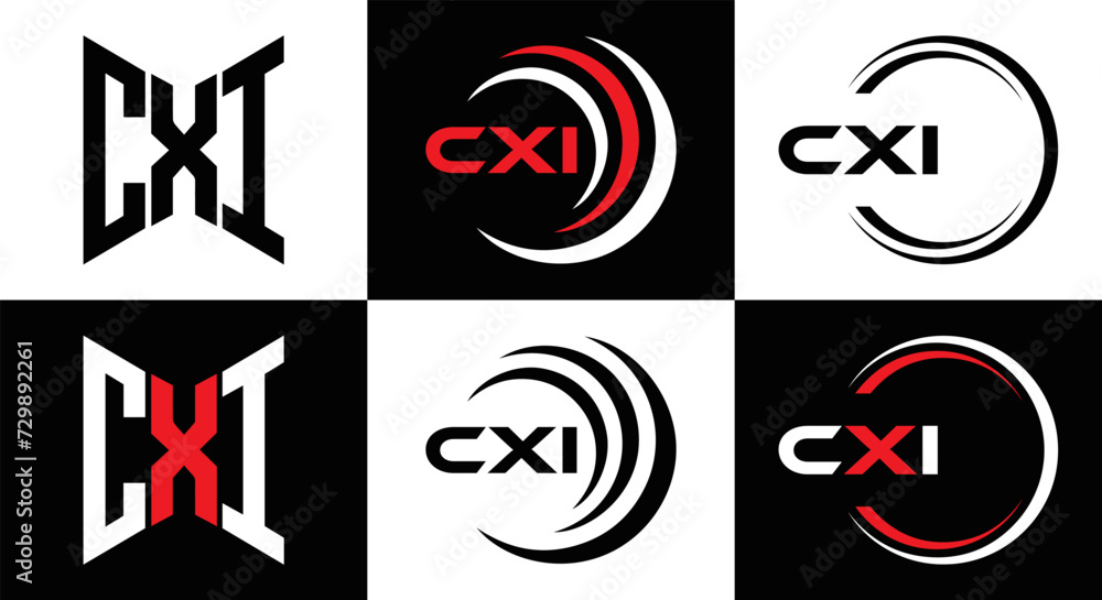 CXI logo. CXI set , C X I design. White CXI letter. CXI, C X I letter logo design. Initial letter CXI letter logo set, linked circle uppercase monogram logo. C X I letter logo vector design.
CXI logo. CXI set , C X I design. White CXI letter. CXI, C X I letter logo design. Initial letter CXI letter logo set, linked circle uppercase monogram logo. C X I letter logo vector design.