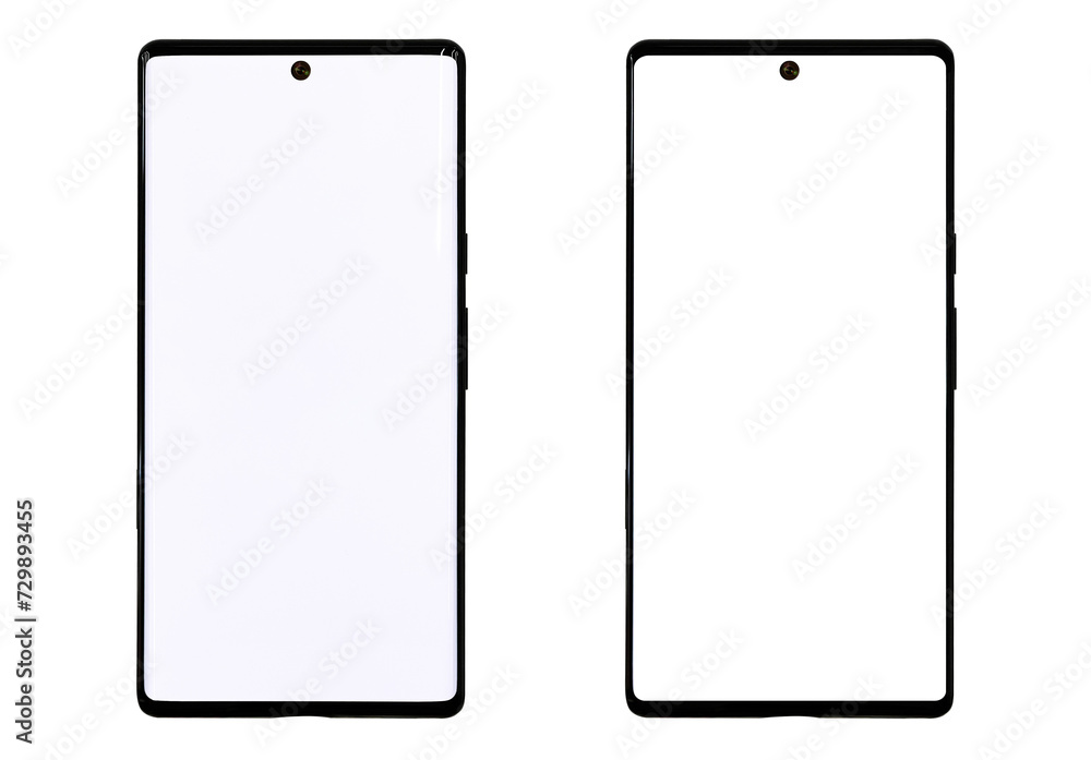 【PNG素材】アンドロイドスマホ 画面部分の有り無し2種セット 【PNG素材】アンドロイドスマホ 画面部分の有り無し2種セット