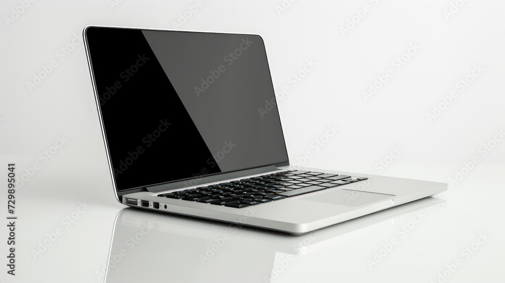 laptop isolated on a white background laptop isolated on a white background