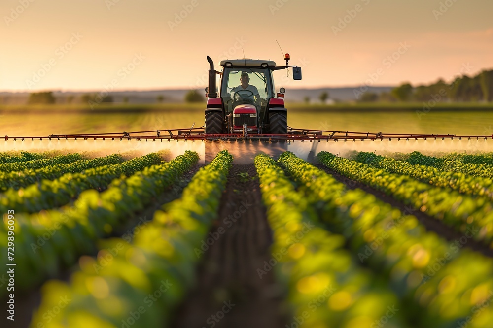 Tractor in Field Tractor in Field