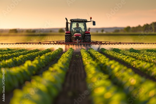 Tractor in Field © emir