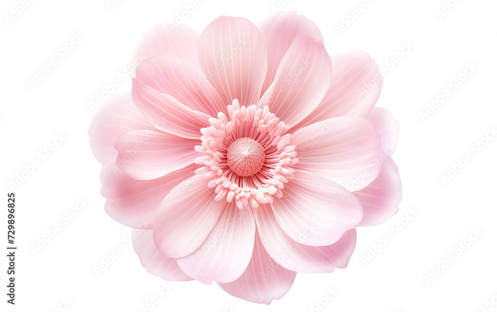 Anemone pink flower on a White or Clear Surface PNG Transparent Background. Anemone pink flower on a White or Clear Surface PNG Transparent Background.