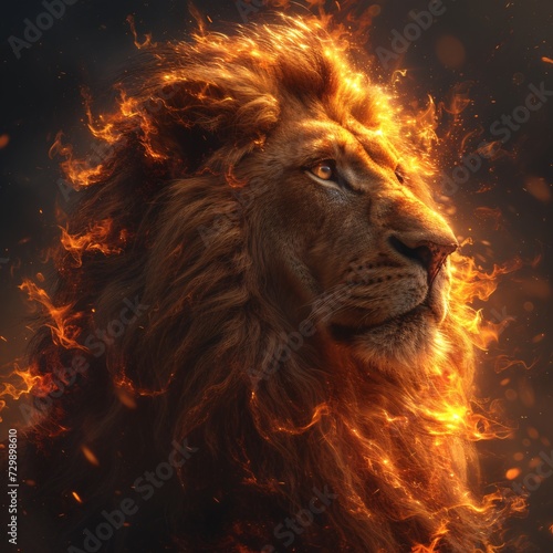 Lion's Den A Blazing Fire of Creativity Generative AI