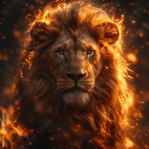 Lion's Den A Blazing Fire of Creativity Generative AI