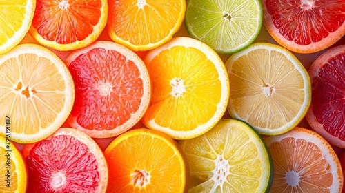 A mosaic of vibrant fruit slices, highlighting the importance of nutrition.
