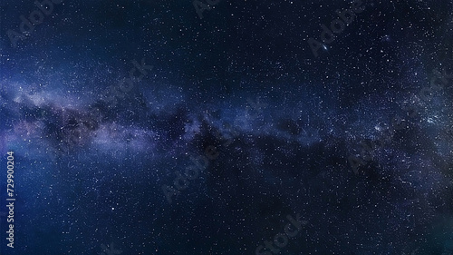 Night sky with stars and nebula background, billions of galaxies in the deep space of the universe photo